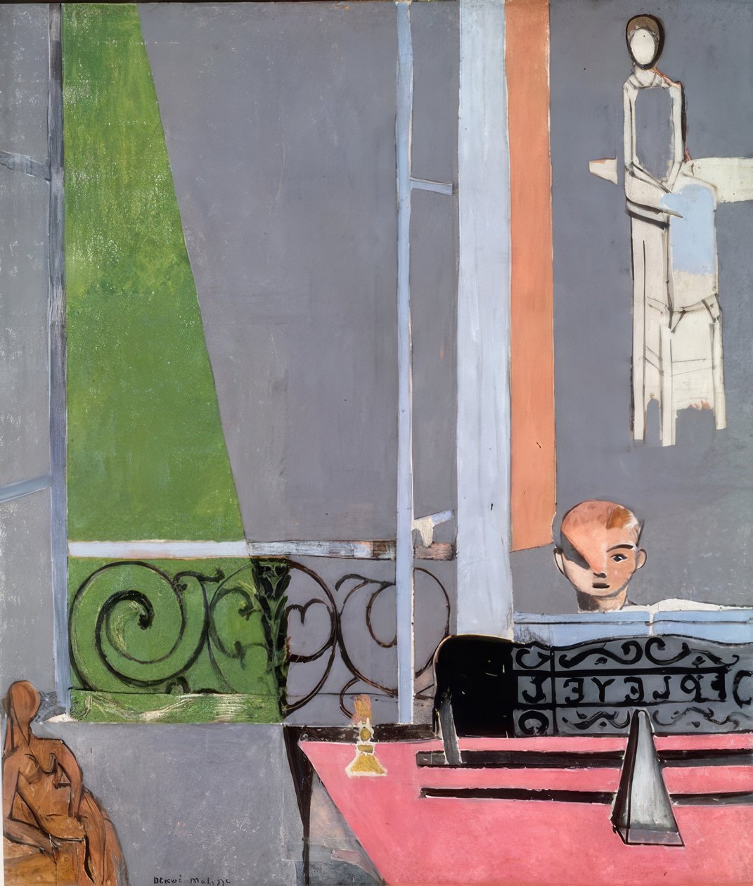 Hodina klavíru od Henri Matisse