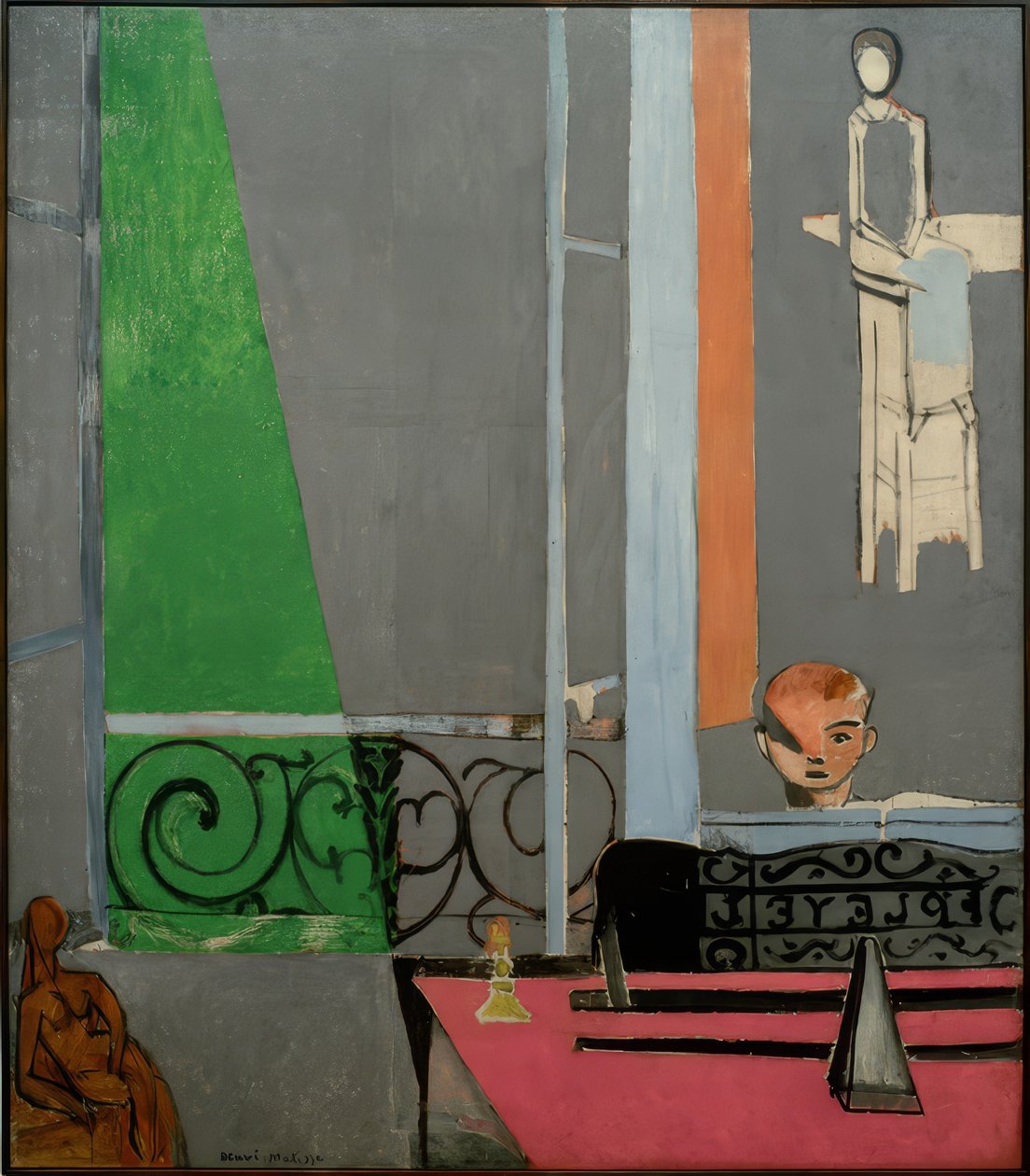 Hodina klavíru od Henri Matisse