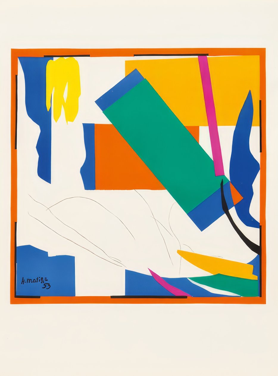 Svazek osmi barevných litografií od Henri Matisse