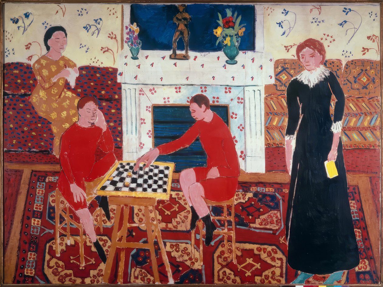 Malířova rodina, aneb, Rodinný portrét od Henri Matisse