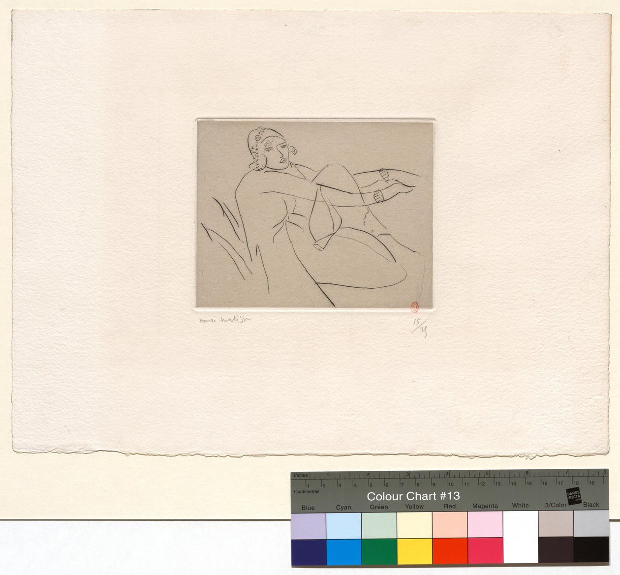 Květovaný čepec od Henri Matisse