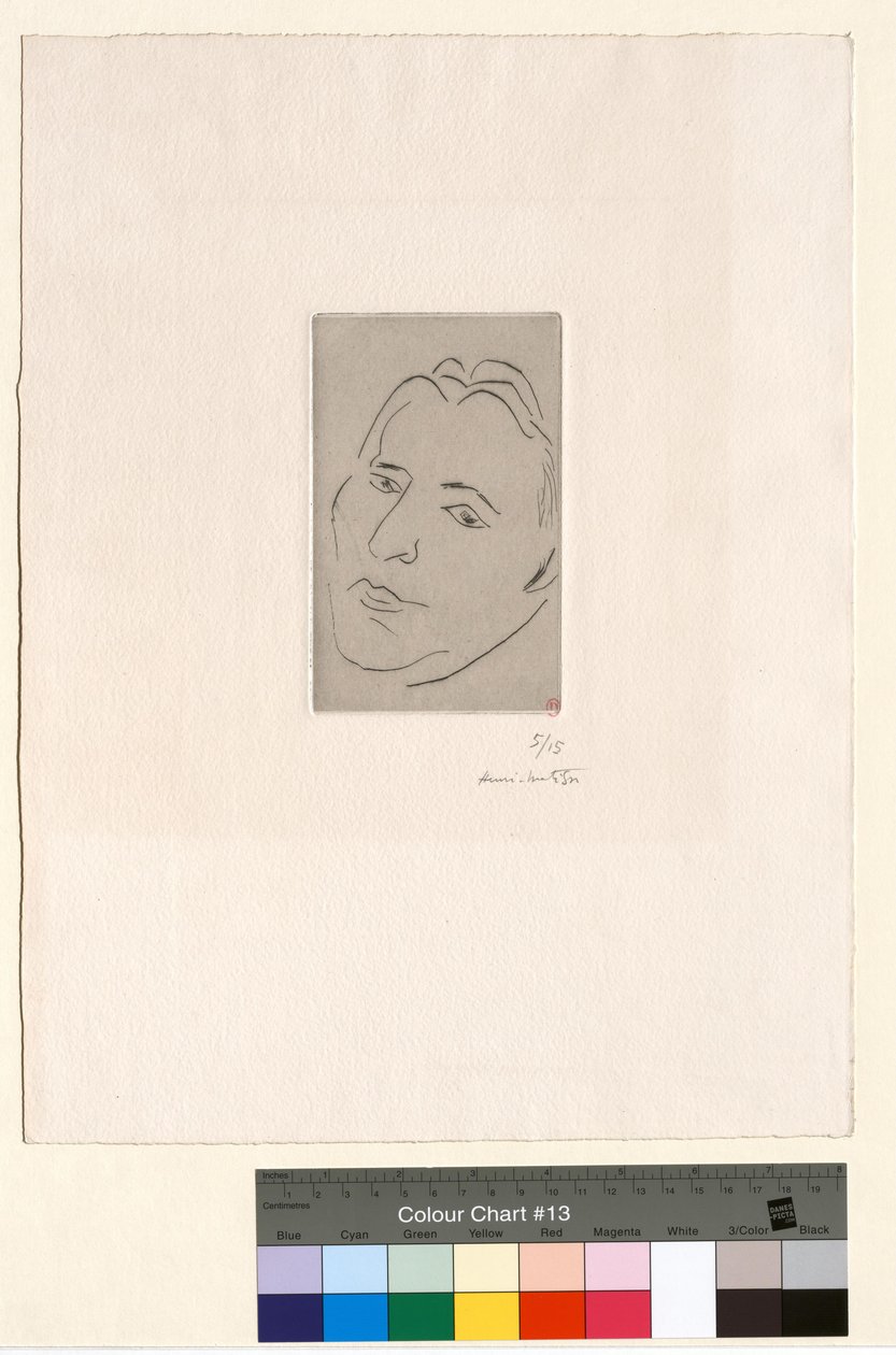 Pianista Alfred Cortot od Henri Matisse