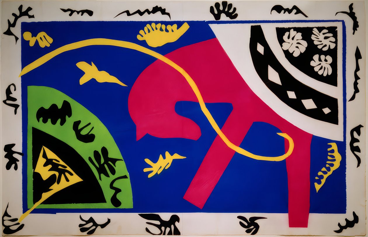 Kůň, jezdec a klaun od Henri Matisse