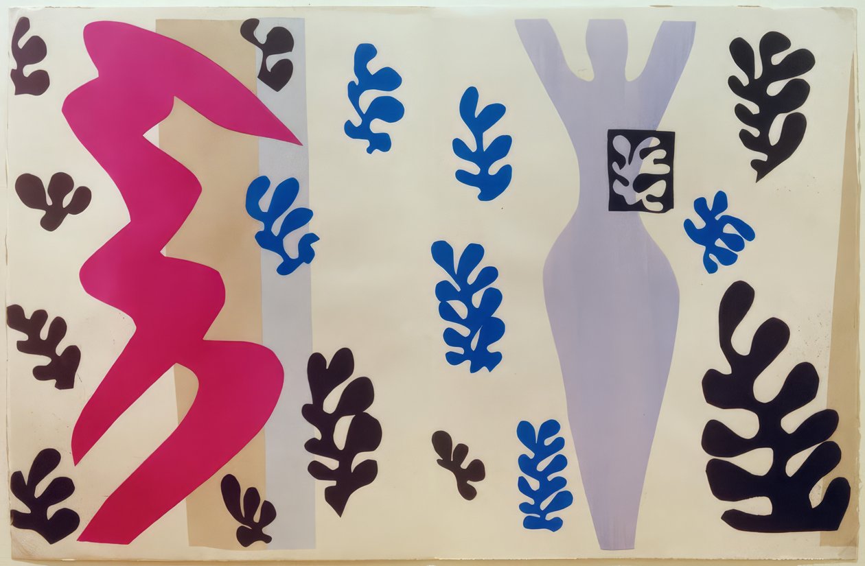 Vrhací zařízení couteur od Henri Matisse