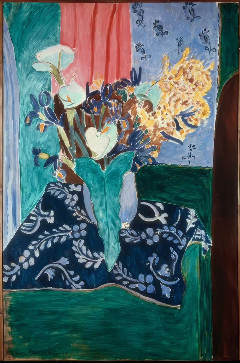 The Arums od Henri Matisse