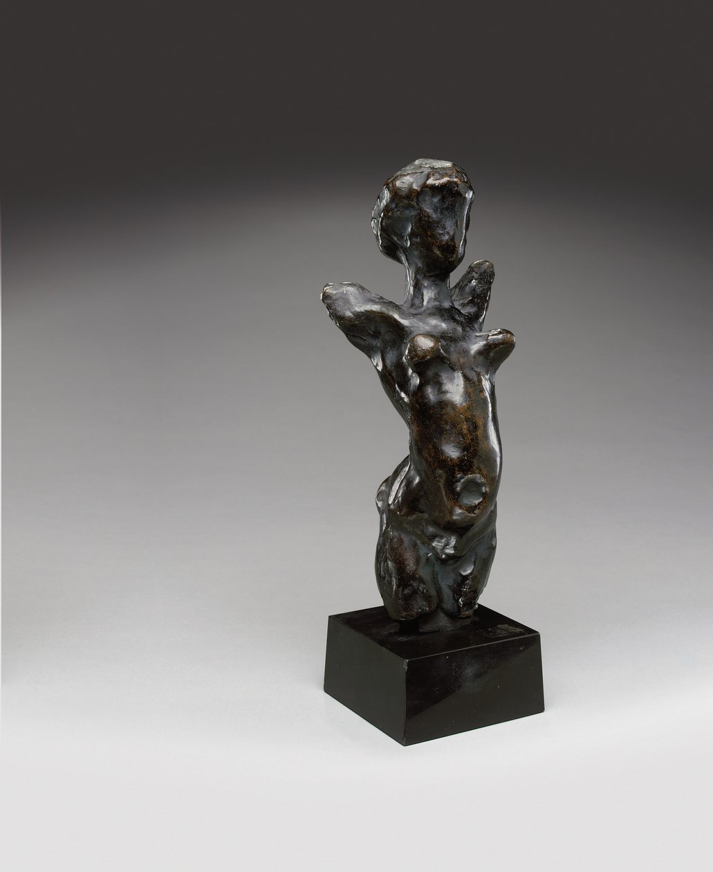 Život - Torzo s hlavou, návrh z roku 1906, tato verze odlitá Valsuanim v roce 1951 (bronz s hnědou patinou) od Henri Matisse