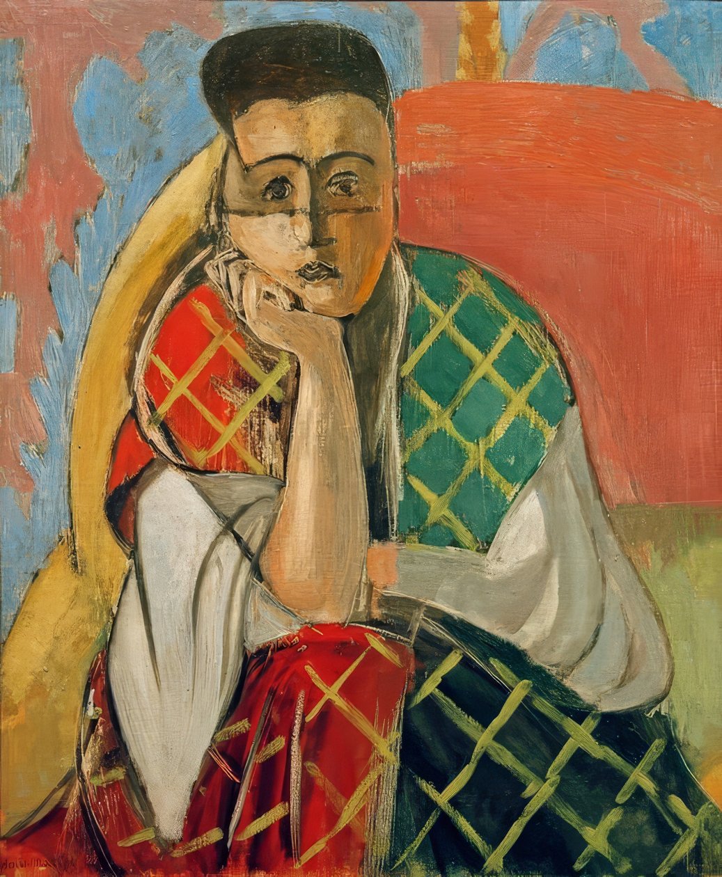 Mademoiselle H.D. Žena se závojem od Henri Matisse
