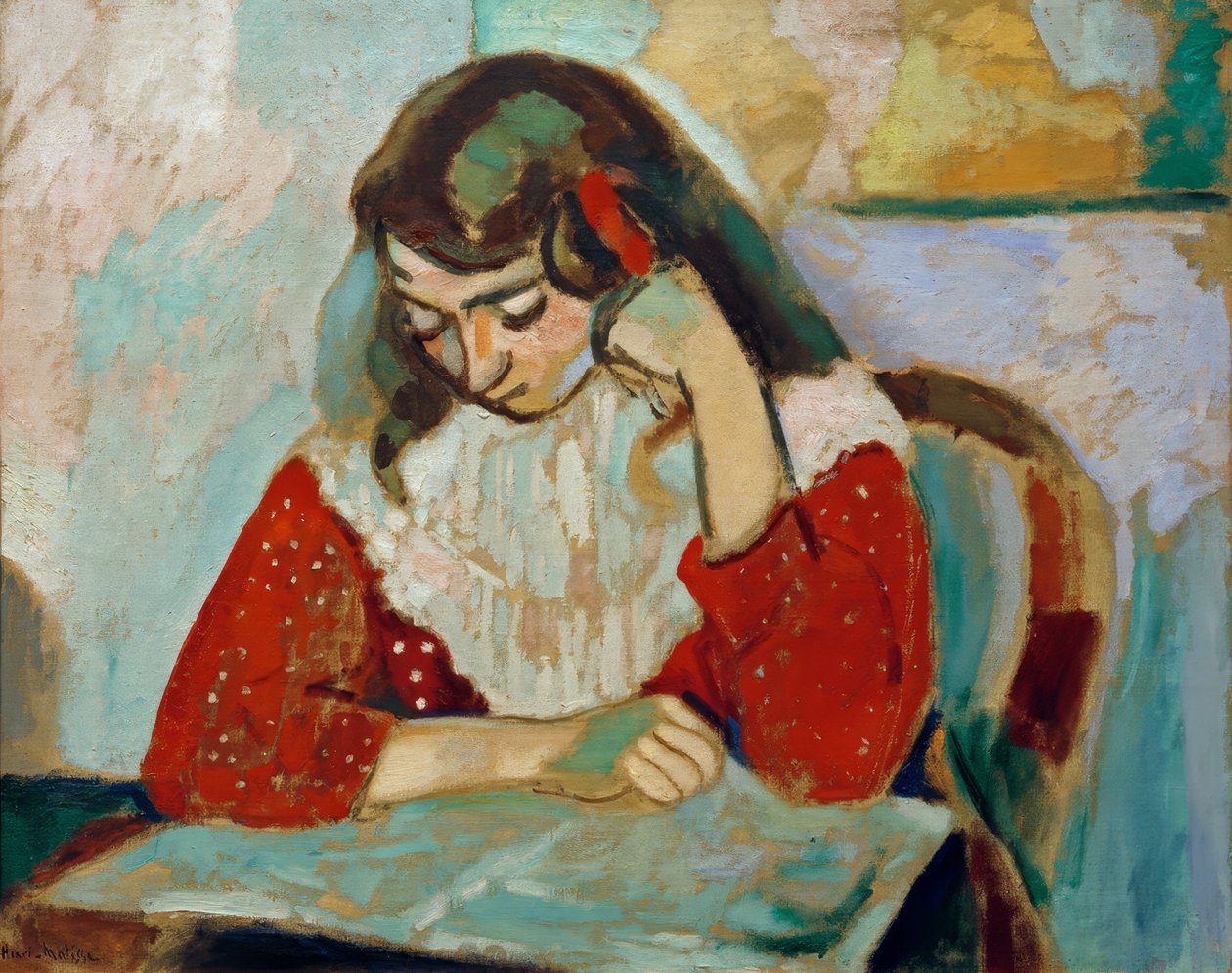 Čtení Marguerite od Henri Matisse