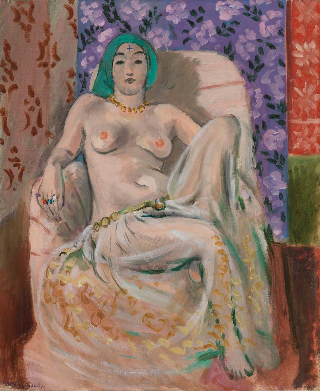 Maurská žena (Zvednuté koleno) od Henri Matisse