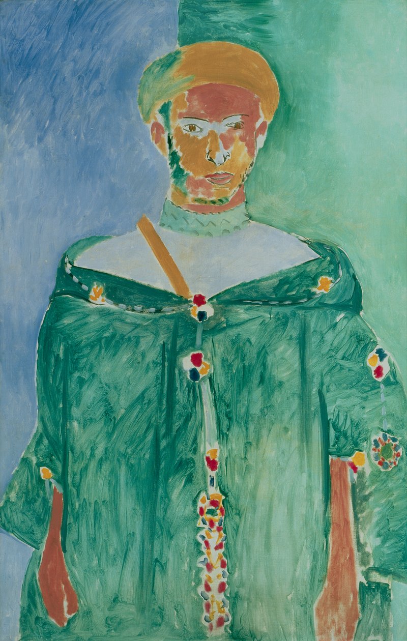 Marocké v zelené barvě od Henri Matisse