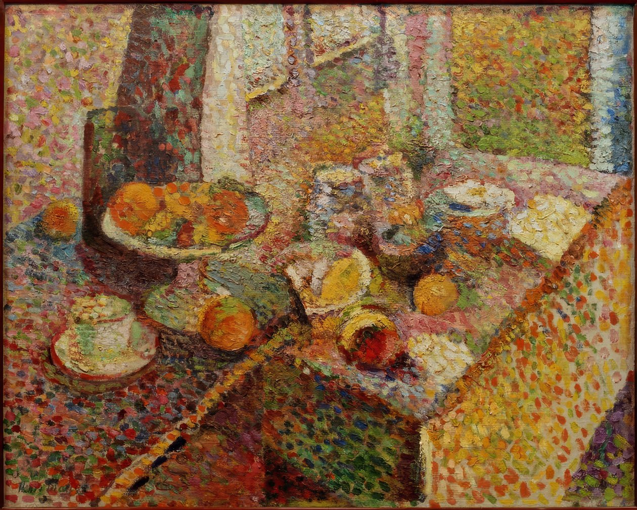 Zátiší: Bufet a stůl od Henri Matisse