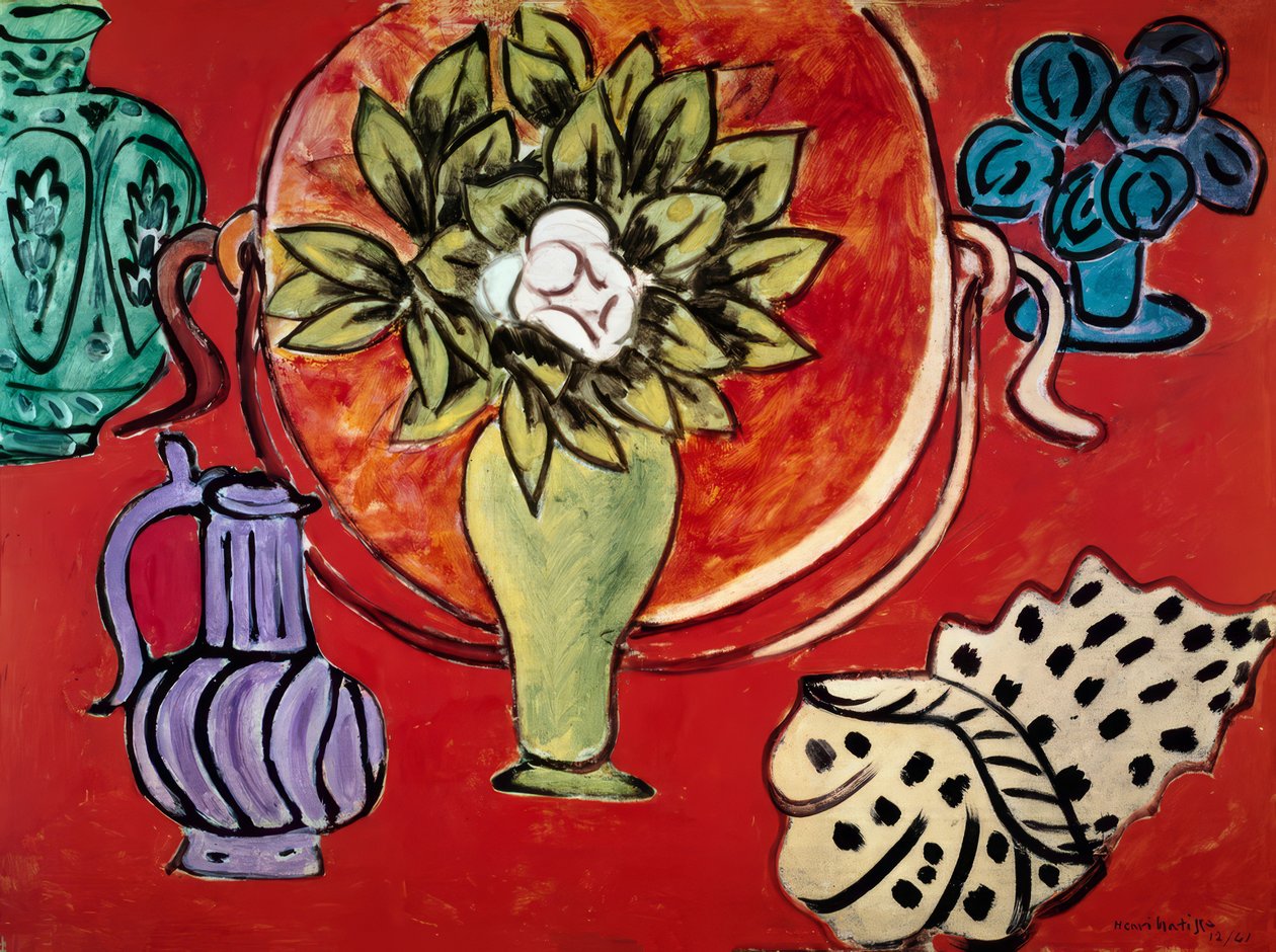 Zátiší s magnólií od Henri Matisse