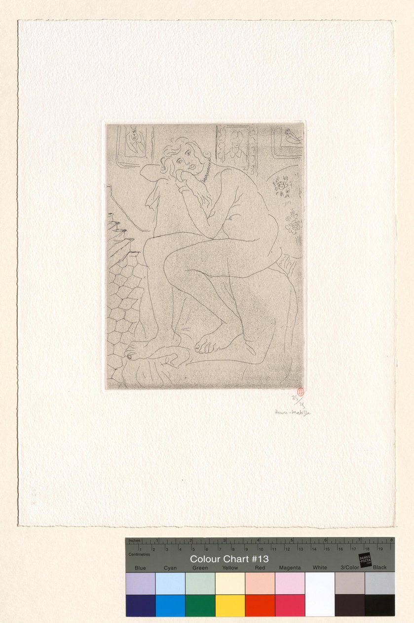 Sedící akt a portrét paní Cézanneové od Henri Matisse