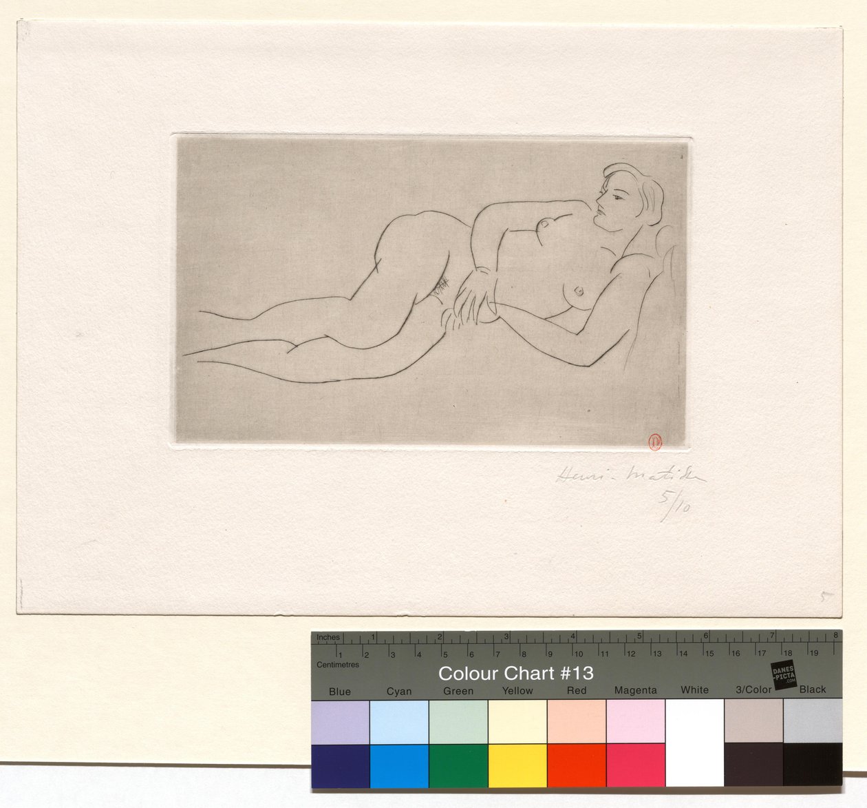 Akt v leže od Henri Matisse