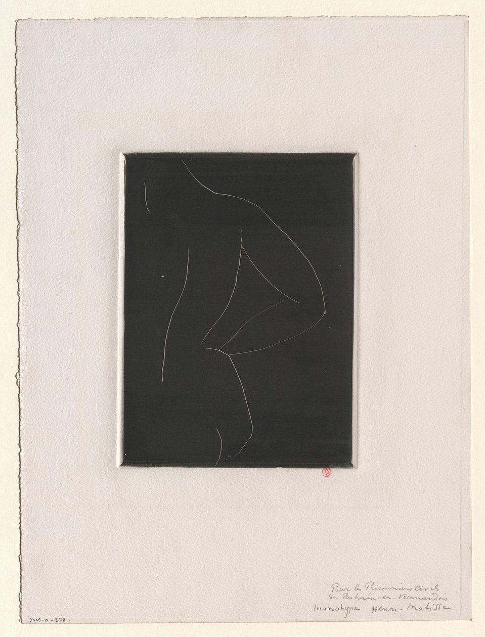 Akt zezadu od Henri Matisse