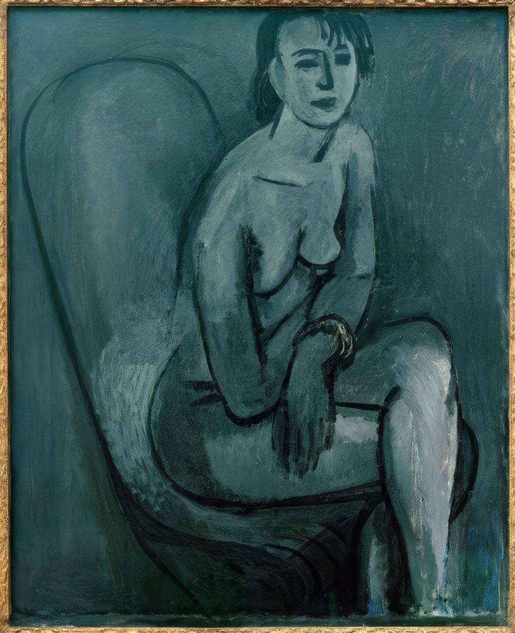 Šedý nahý s náramkem od Henri Matisse