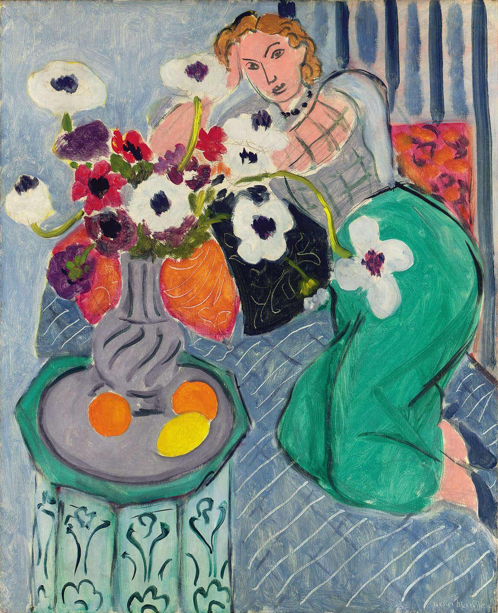 Odalisque, Blue Harmony od Henri Matisse