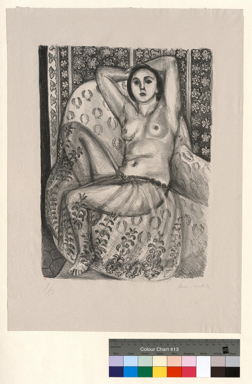 Sedící odaliska v tylových sukních od Henri Matisse