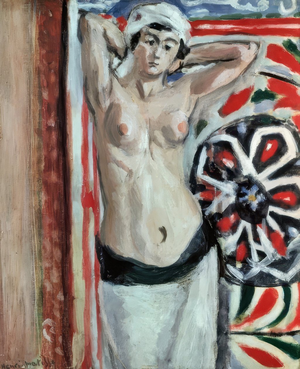 Odaliska se zdviženýma rukama od Henri Matisse