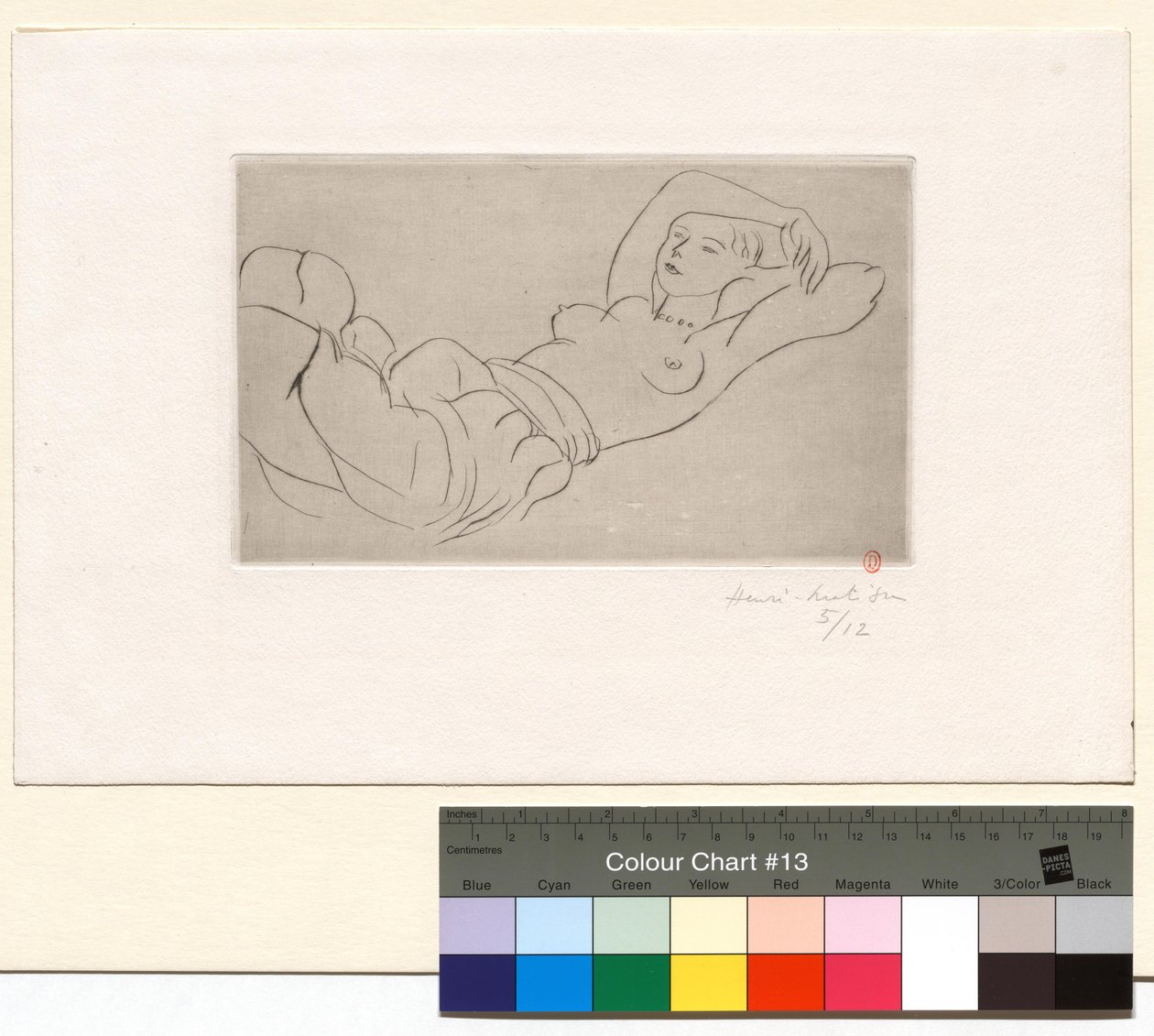 Ležící odaliska od Henri Matisse