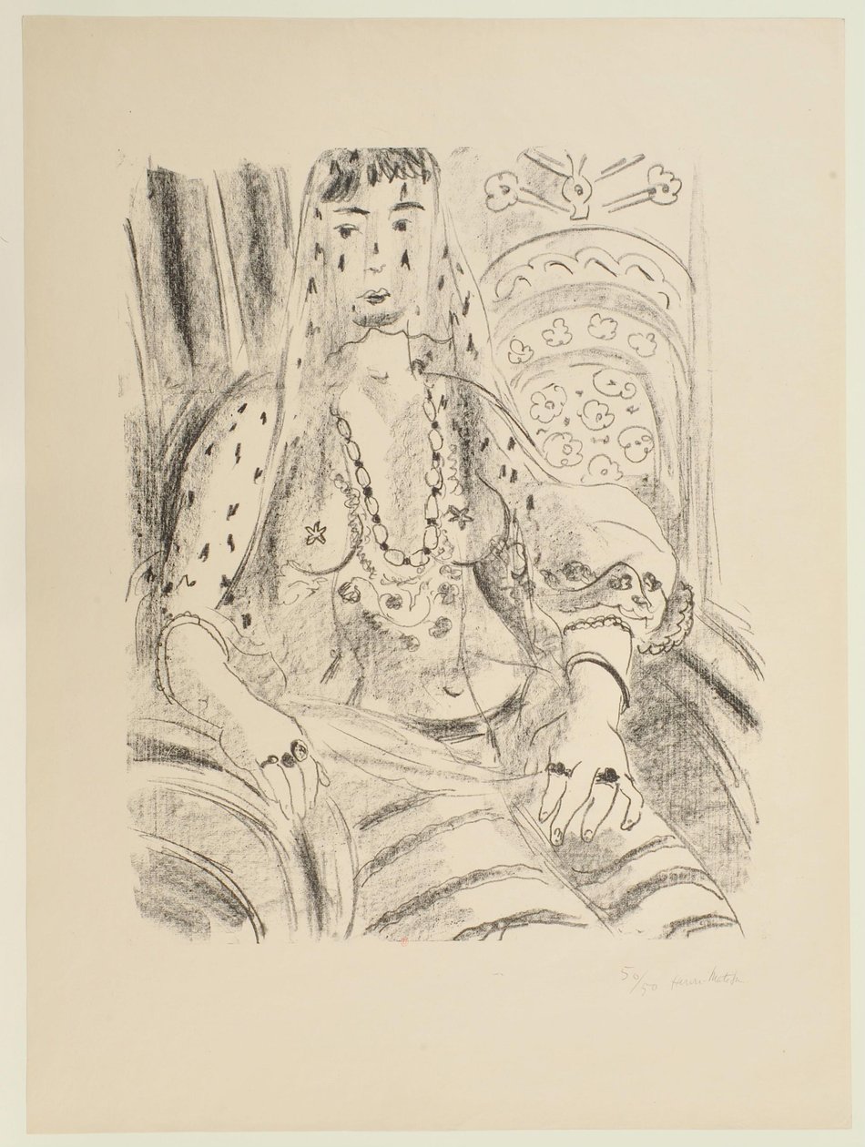 Zahalená odaliska od Henri Matisse