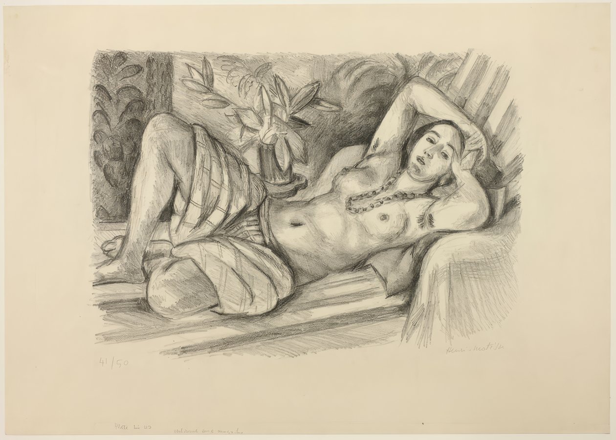 Odaliska s magnólií od Henri Matisse