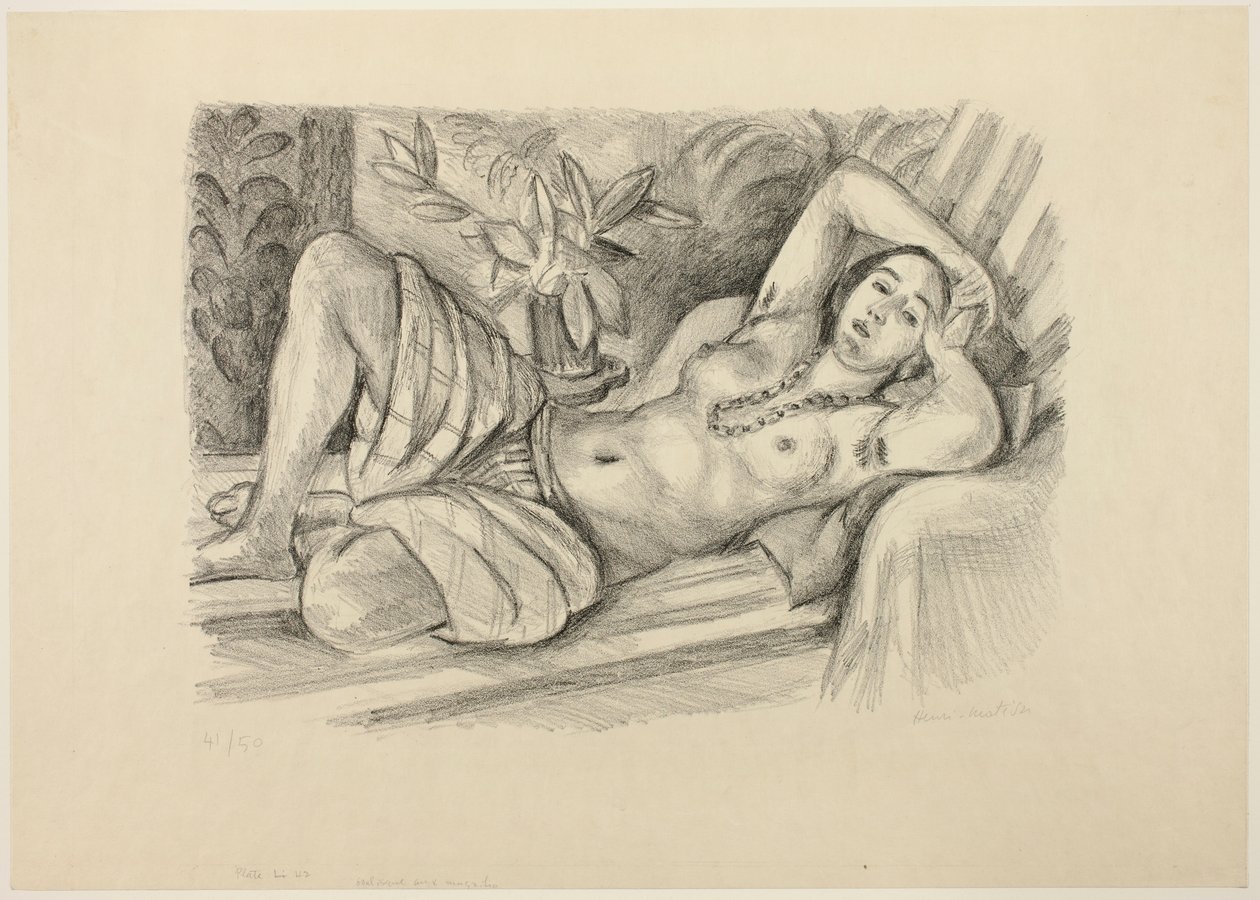 Odaliska s magnólií od Henri Matisse
