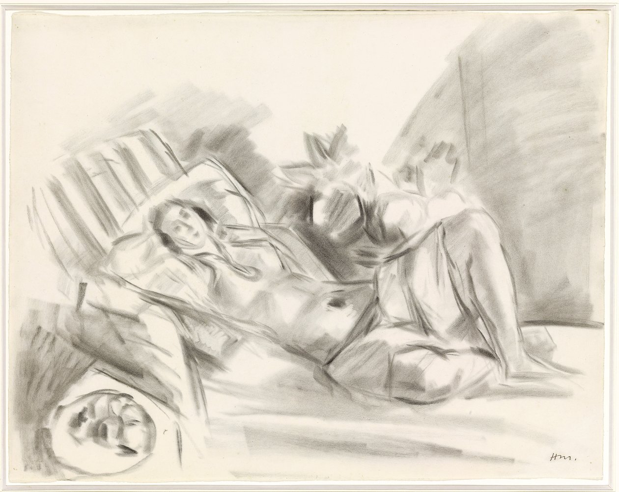Odaliska s magnóliemi od Henri Matisse