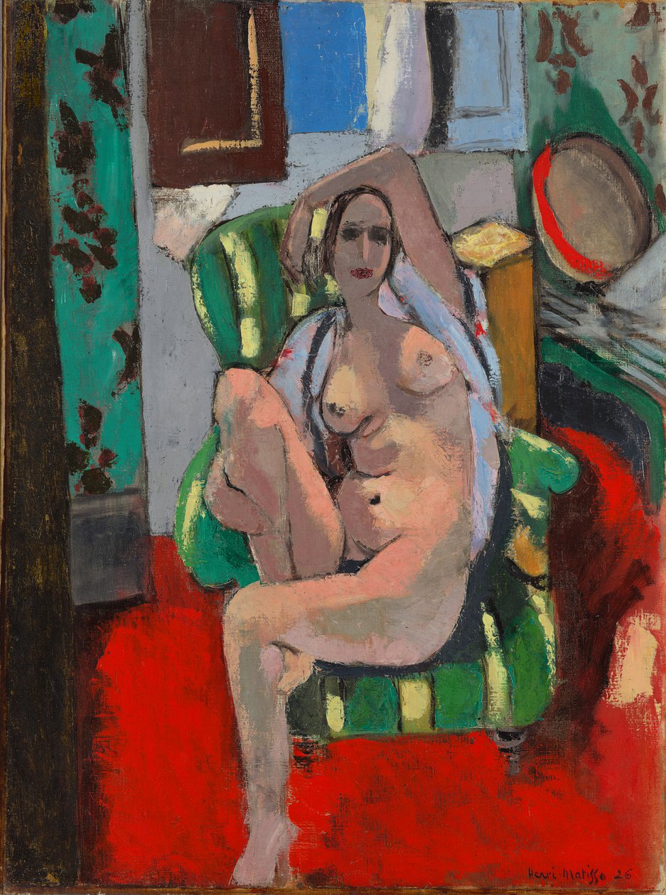Odaliska s tamburínou od Henri Matisse