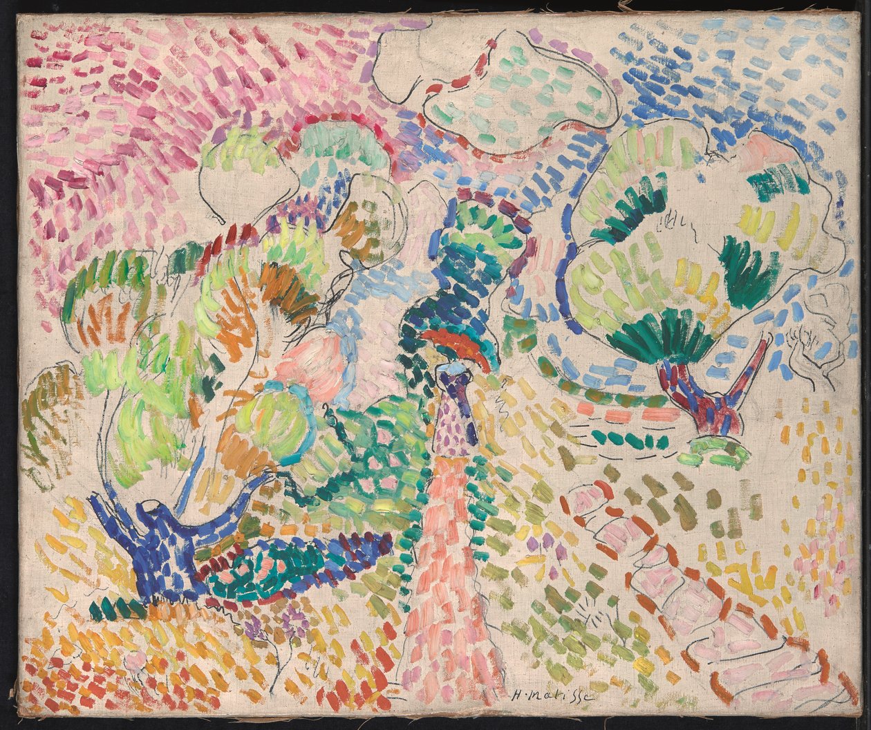 Olivovníky v Collioure od Henri Matisse