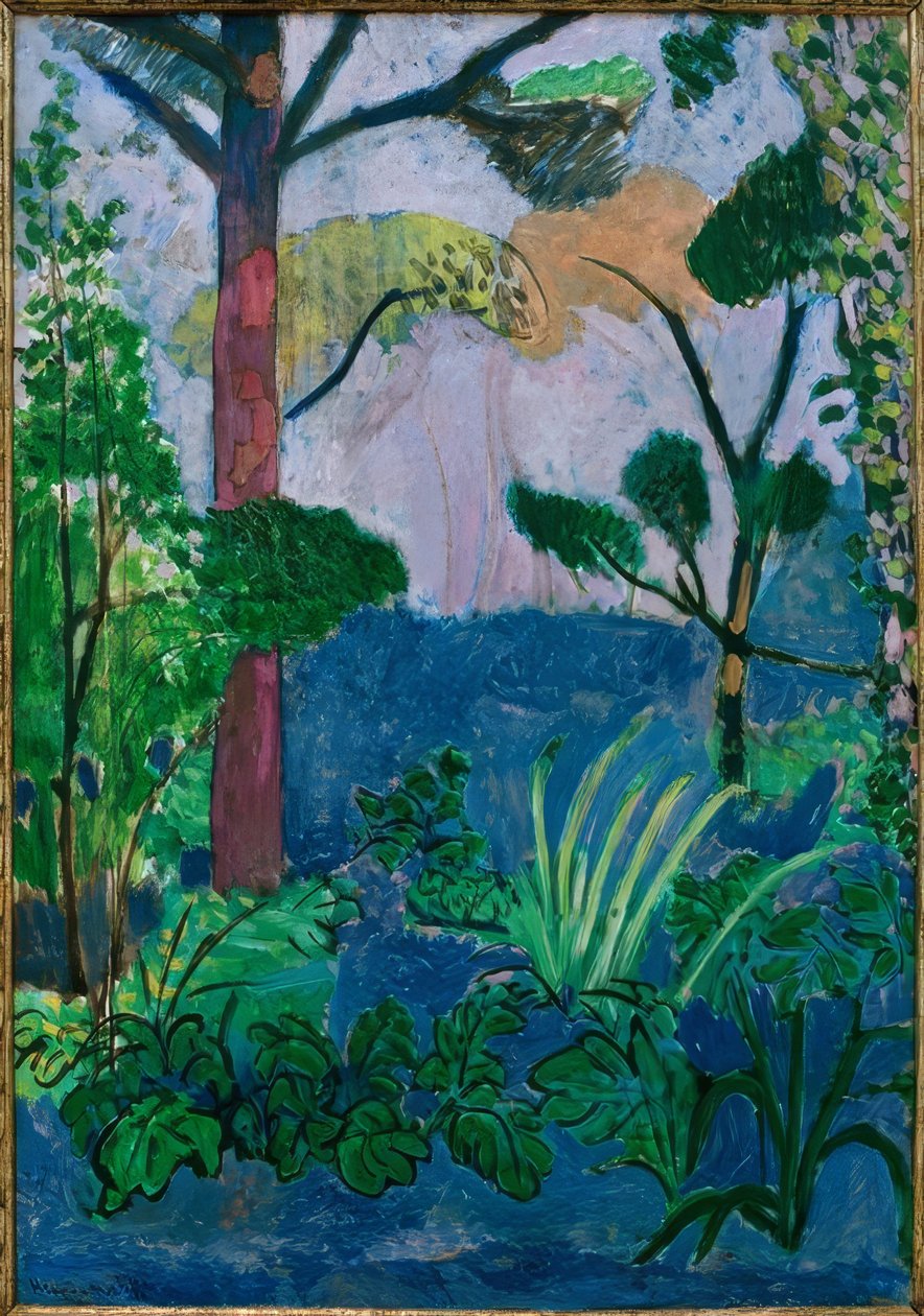 Marocká krajina (Acanthus) od Henri Matisse