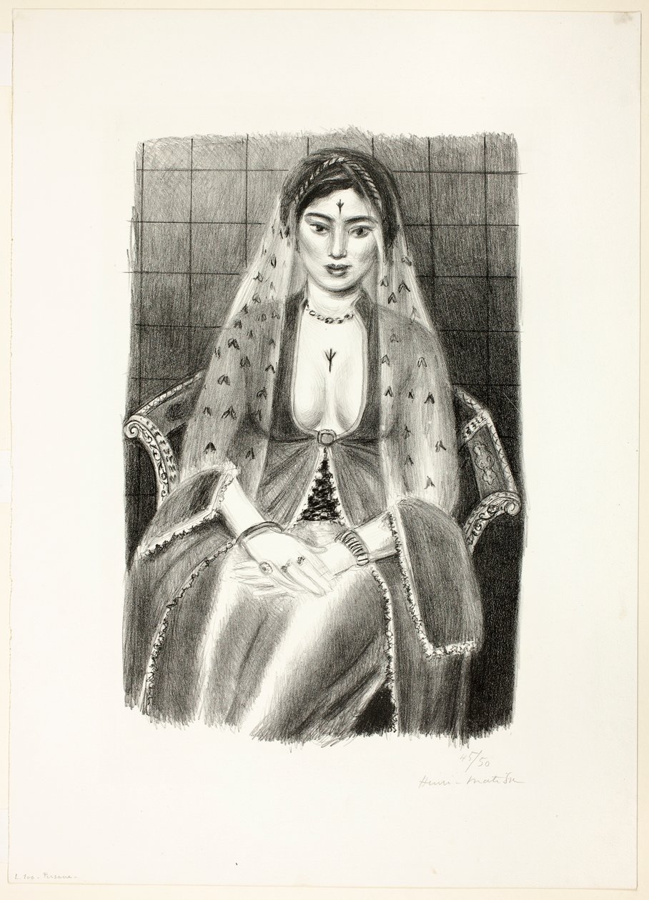 Perská žena od Henri Matisse