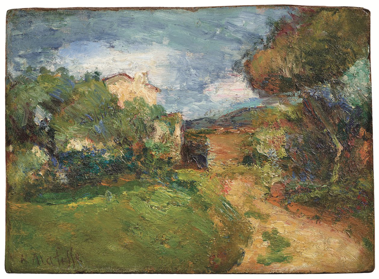 Malá korsická krajina od Henri Matisse