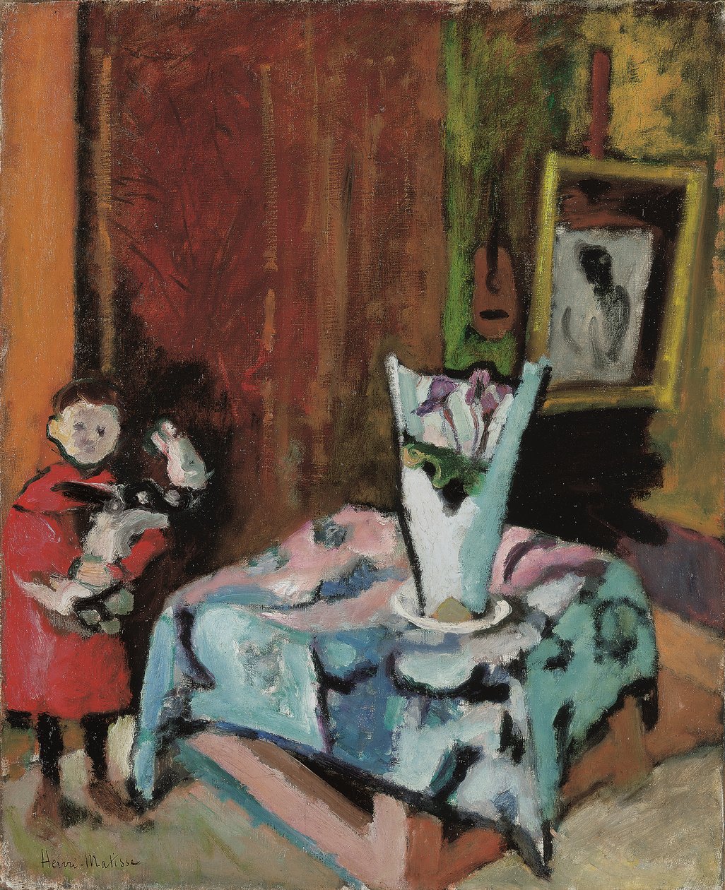 Kámen na dřevěném koni od Henri Matisse