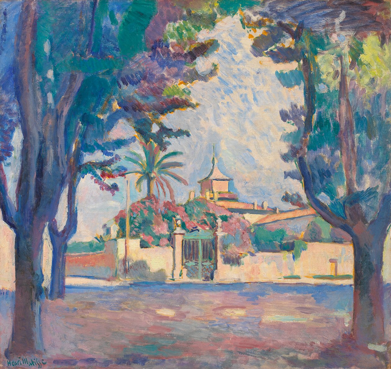 Place des Lices, Saint-Tropez od Henri Matisse