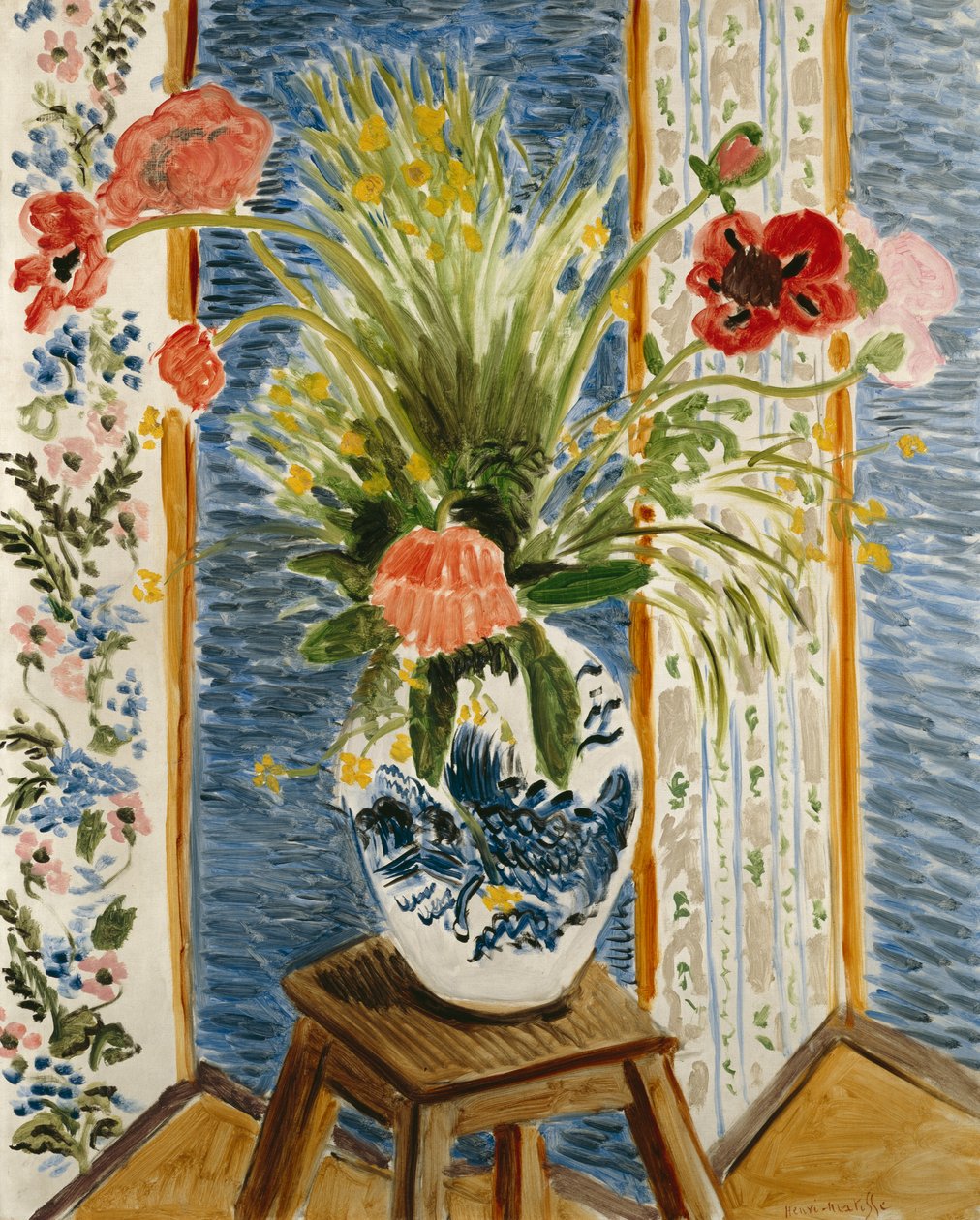 Mák, asi 1919 (olej na plátně) od Henri Matisse