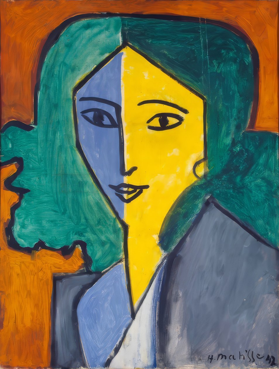 Portrét Lydie Delectorské od Henri Matisse