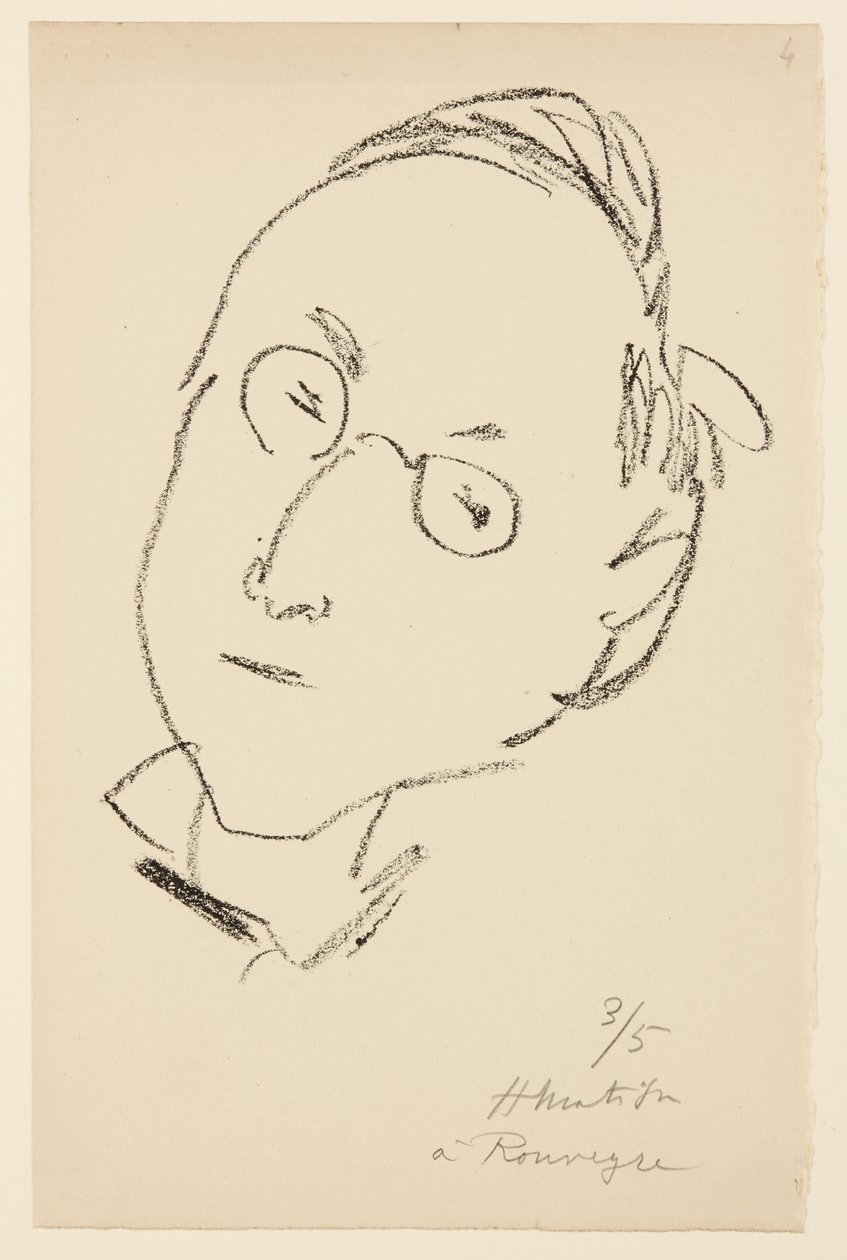 Portrét Paula Léautauda od Henri Matisse