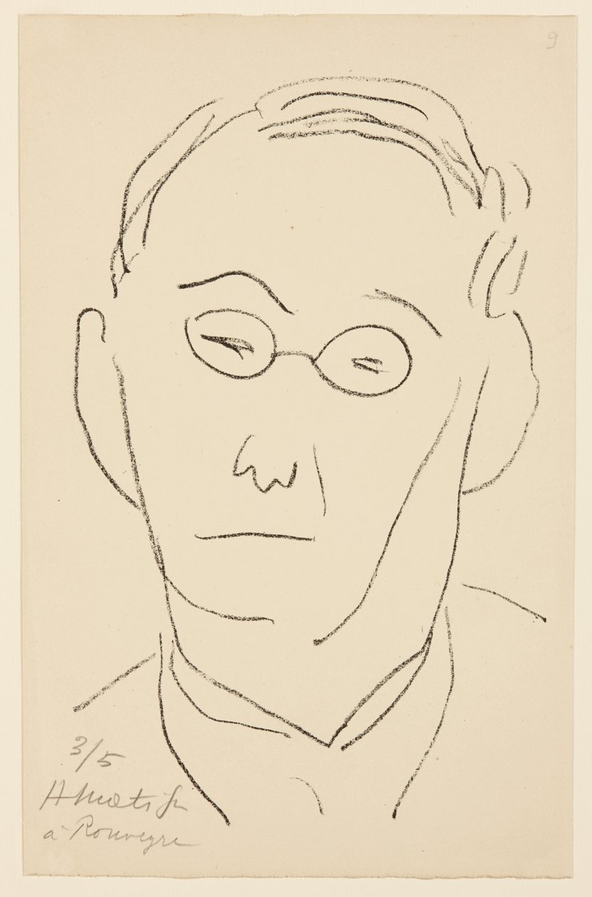 Portrét Paula Léautauda od Henri Matisse