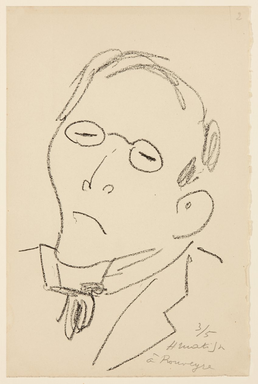 Portrét Paula Léautauda od Henri Matisse