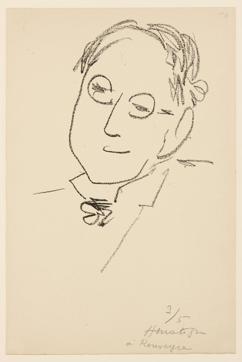 Portrét Paula Léautauda od Henri Matisse