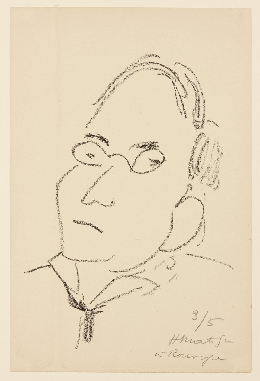 Portrét Paula Léautauda od Henri Matisse