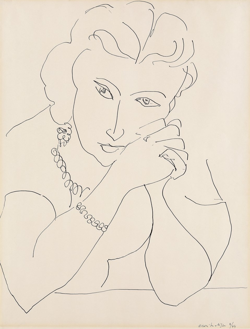 Portrét ženy od Henri Matisse