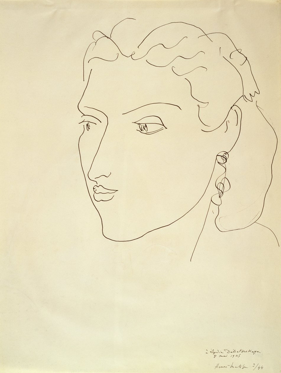 Portrét ženy od Henri Matisse