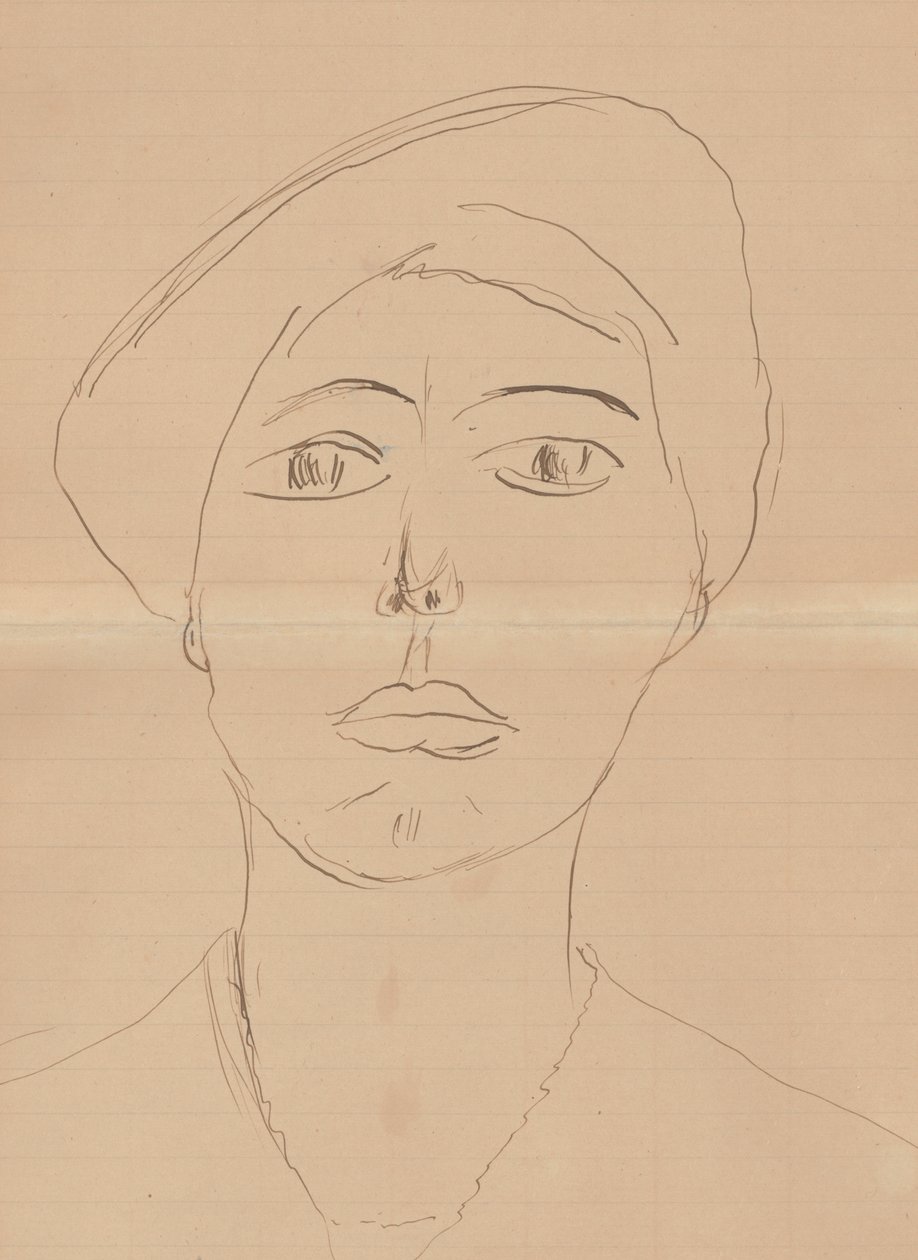 Portrét ženy (Olga Meerson) od Henri Matisse