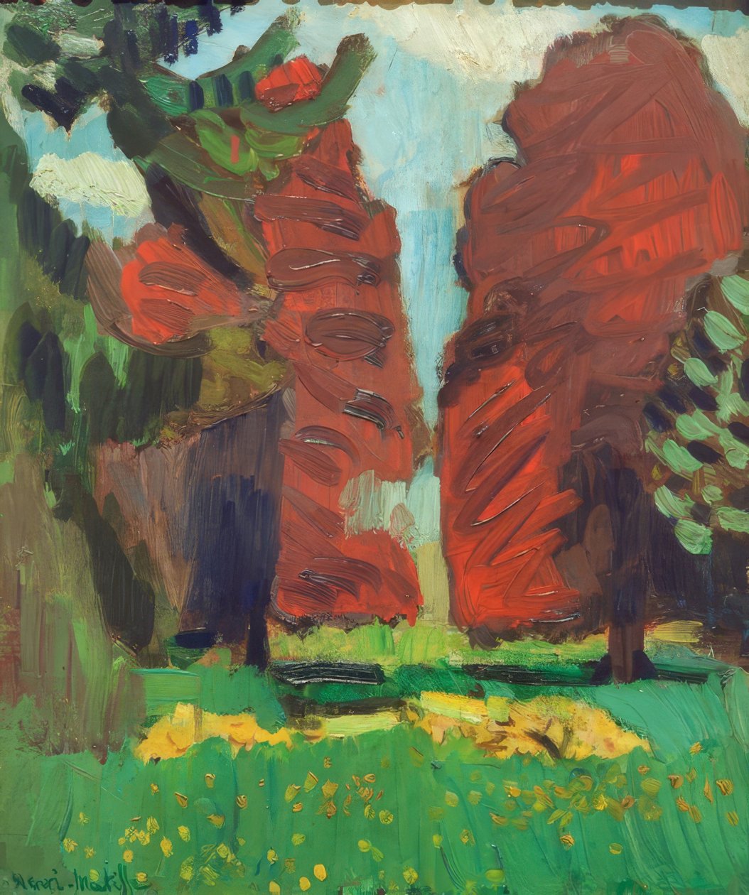 Fialový buk od Henri Matisse
