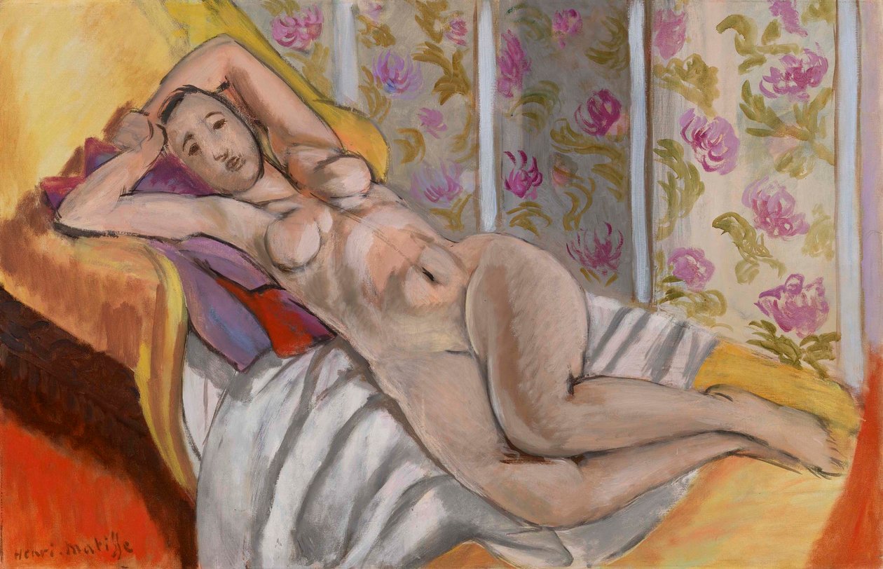 Ležící akt od Henri Matisse