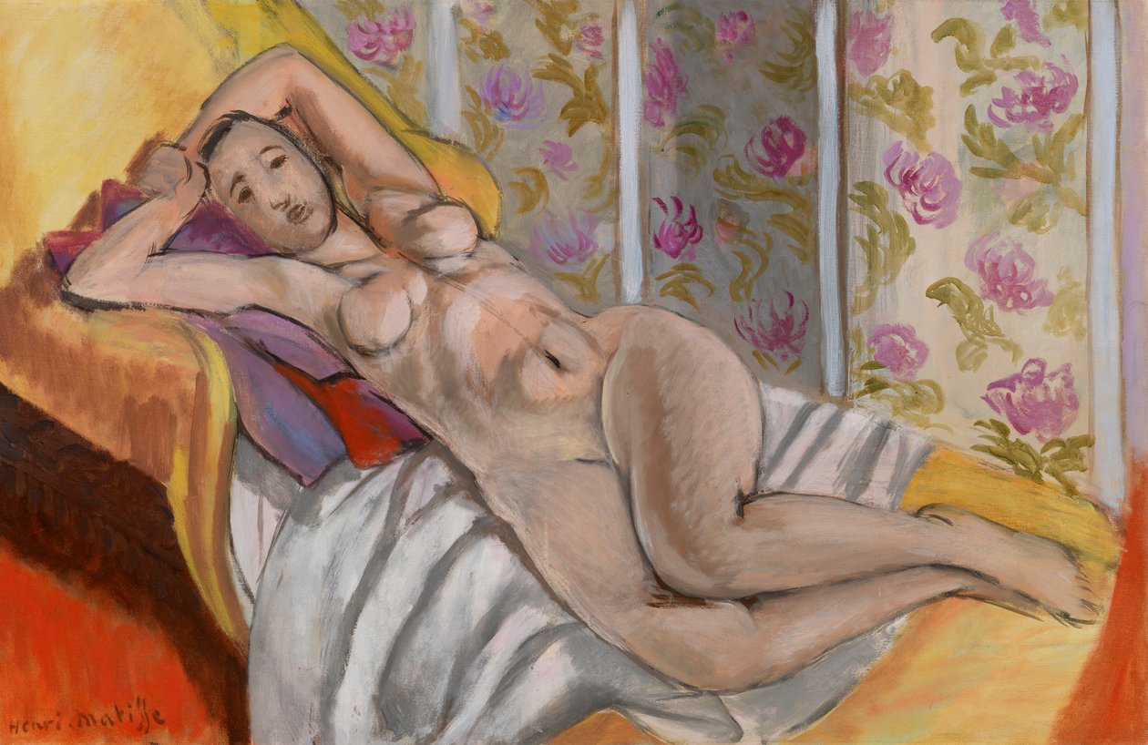 Ležící akt od Henri Matisse