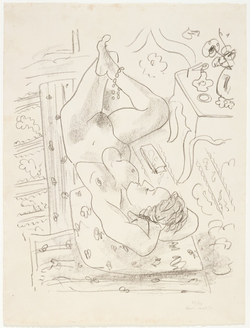 Ležící akt od Henri Matisse