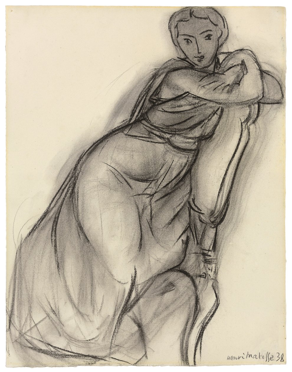 Sedící žena od Henri Matisse